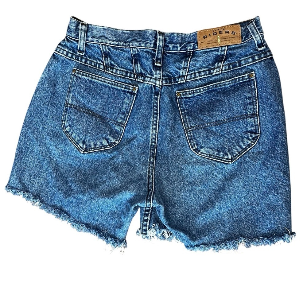 High Rise mom Riders cut off shorts - Picture 2 of 7